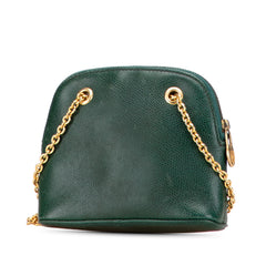 Leather Dome Crossbody