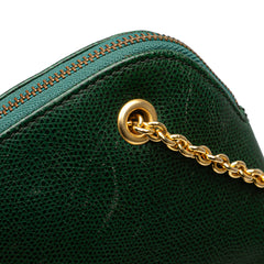 Leather Dome Crossbody