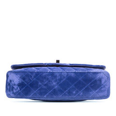 Medium Classic Velvet Double Flap
