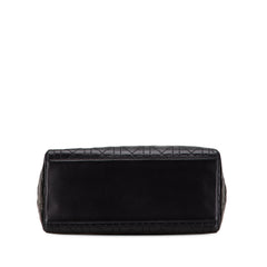 Medium Lambskin Cannage Lady Dior