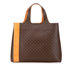 Macadam Coated Canvas Tote