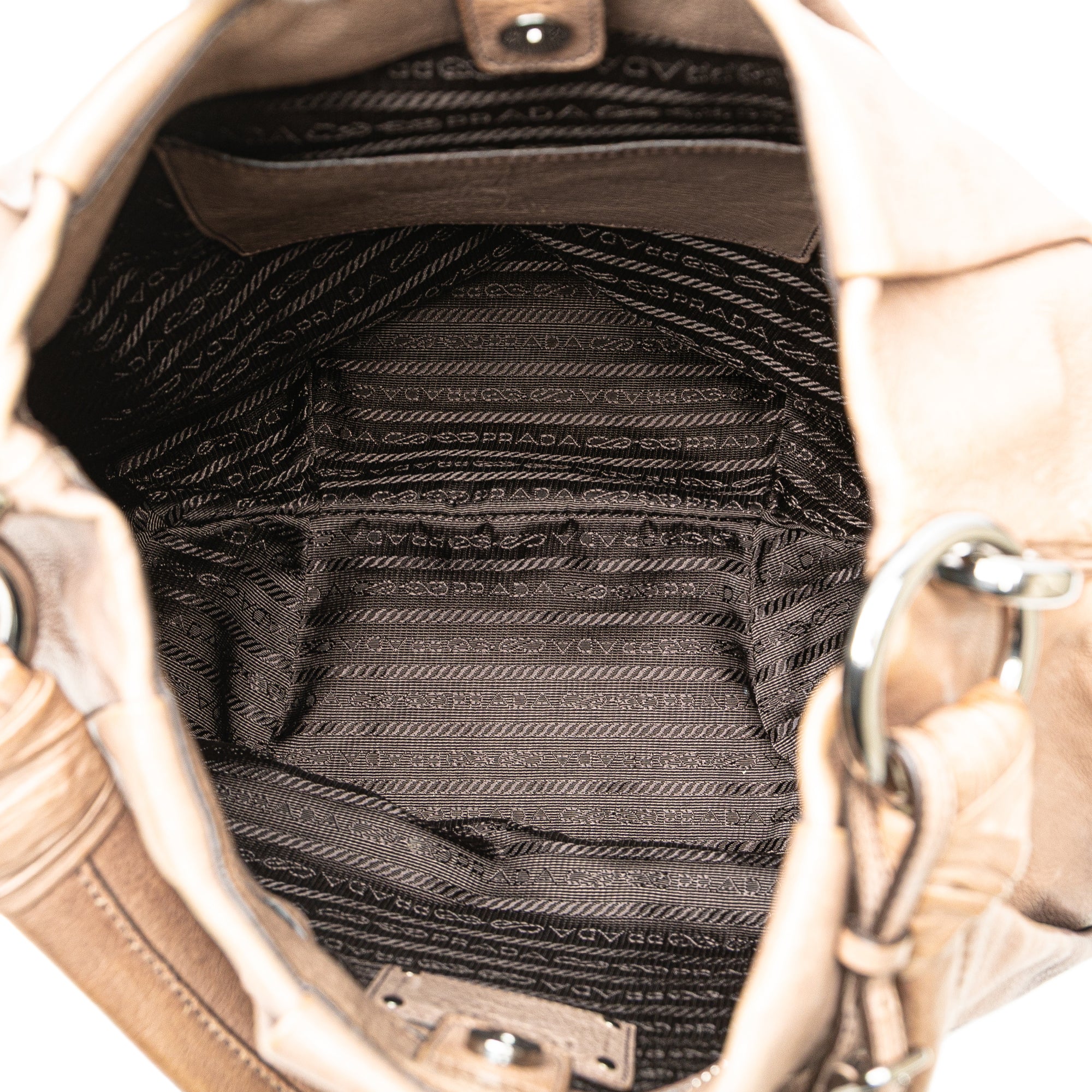 Glace Calf Ombre Pleated Hobo