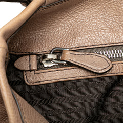 Glace Calf Ombre Pleated Hobo