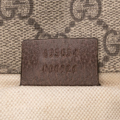 Medium GG Supreme Web Neo Vintage Double Flap Messenger Bag