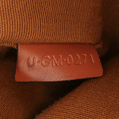 Small Triomphe Coated Canvas Patapans Shoulder Bag