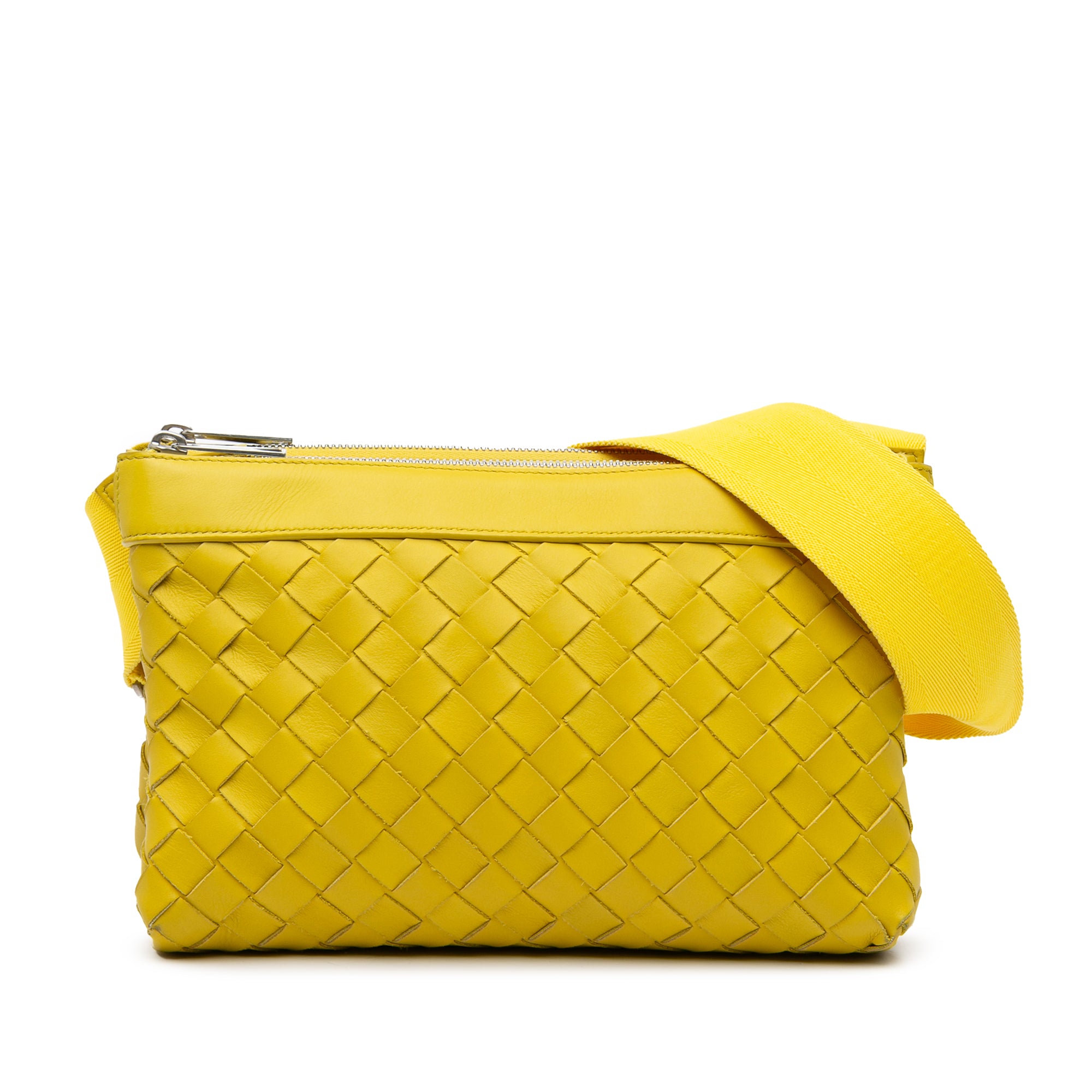 Nappa Intrecciato Duo Crossbody