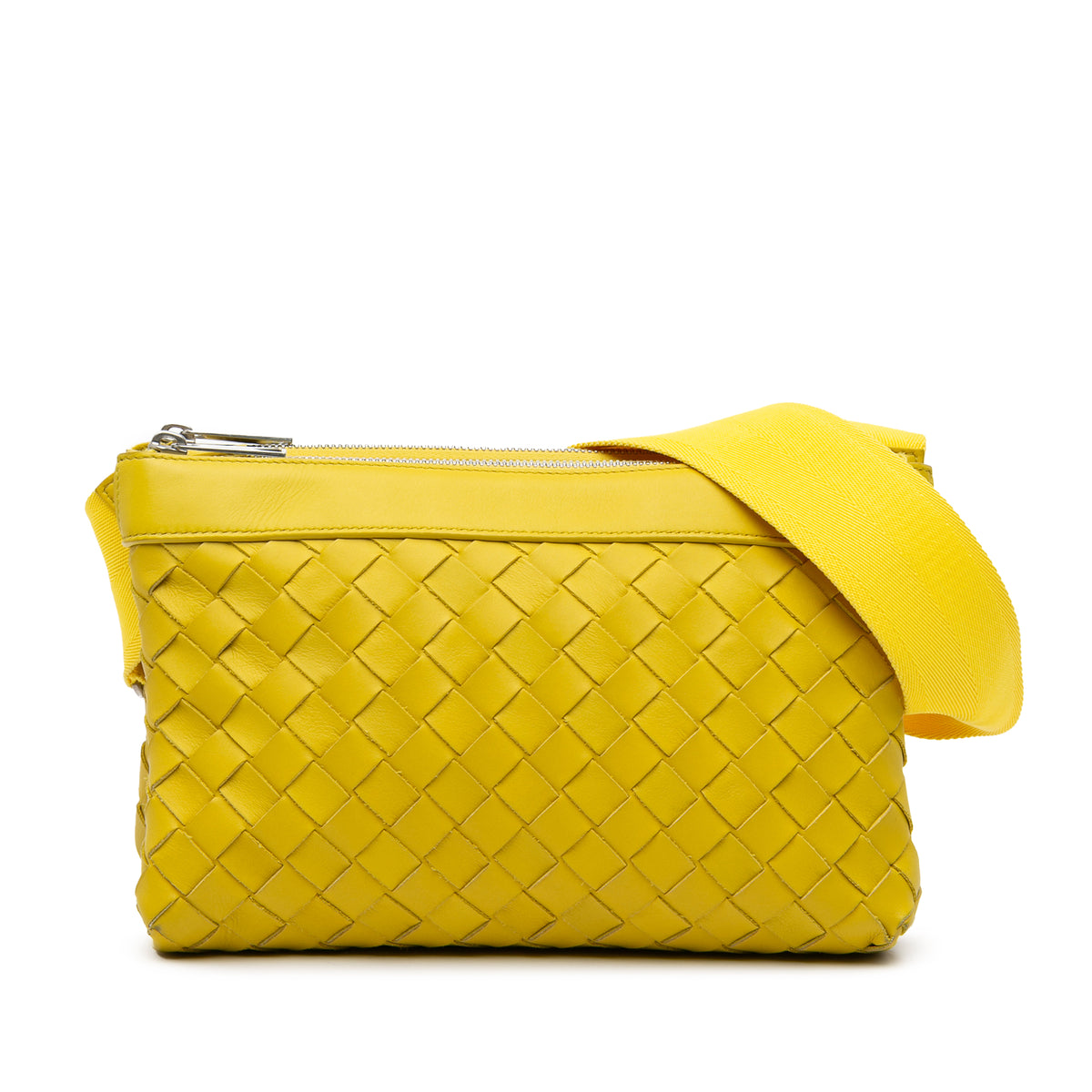Nappa Intrecciato Duo Crossbody