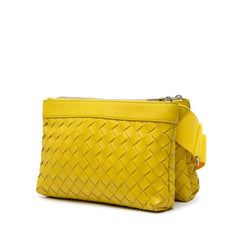 Nappa Intrecciato Duo Crossbody