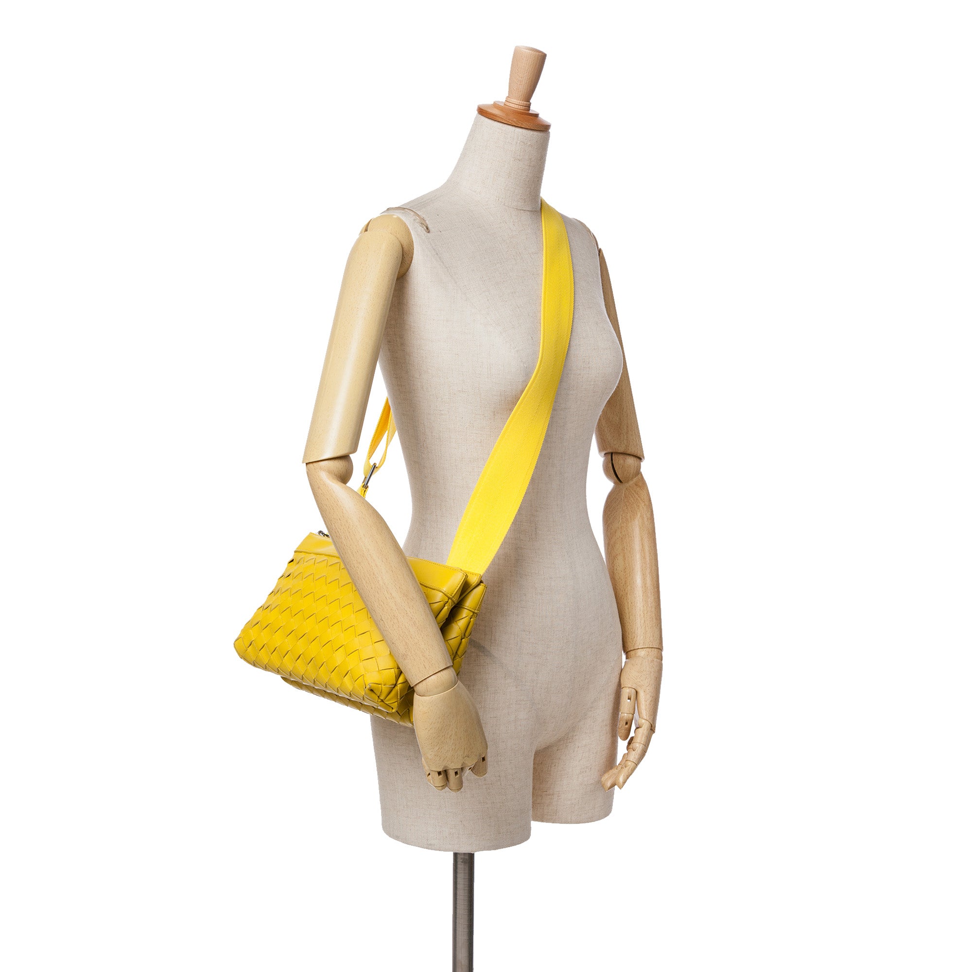 Nappa Intrecciato Duo Crossbody
