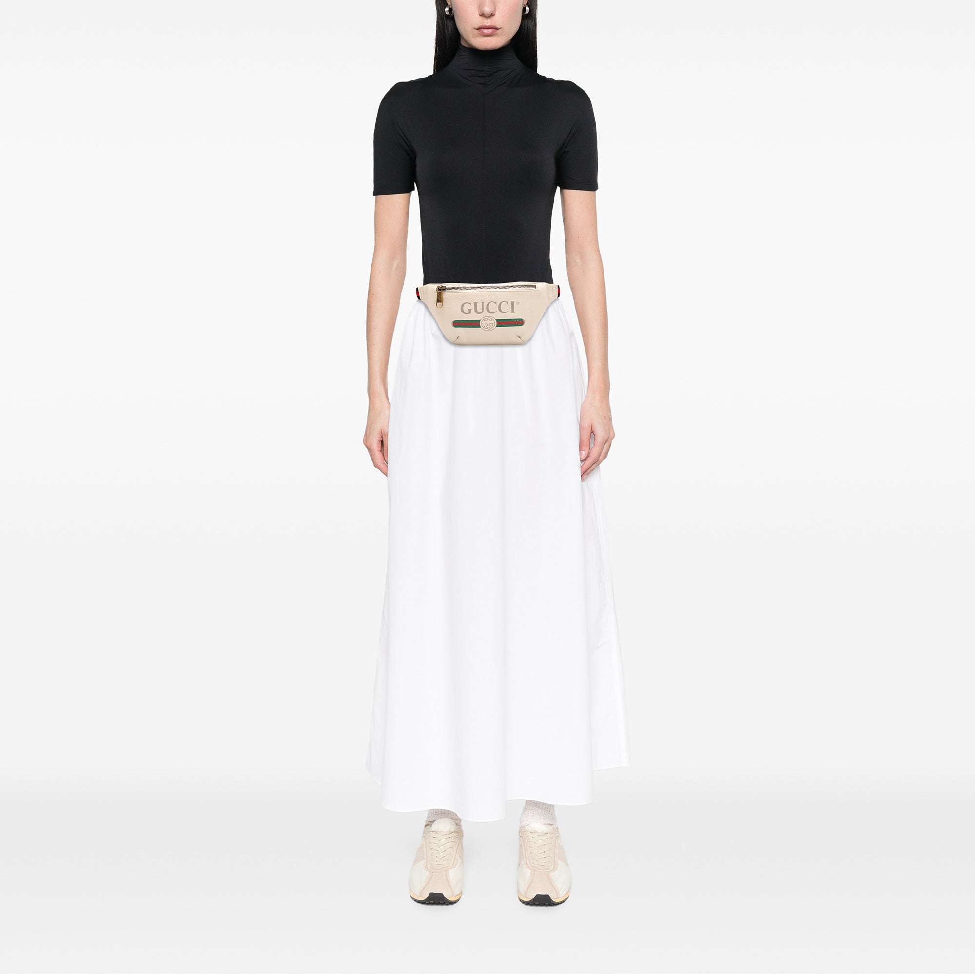 Leather Logo Belt Bag