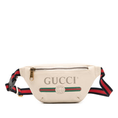 Leather Logo Belt Bag