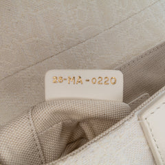 Mini Oblique Canvas Saddle Bag