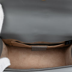 Mini Leather Web Sylvie Chain Crossbody