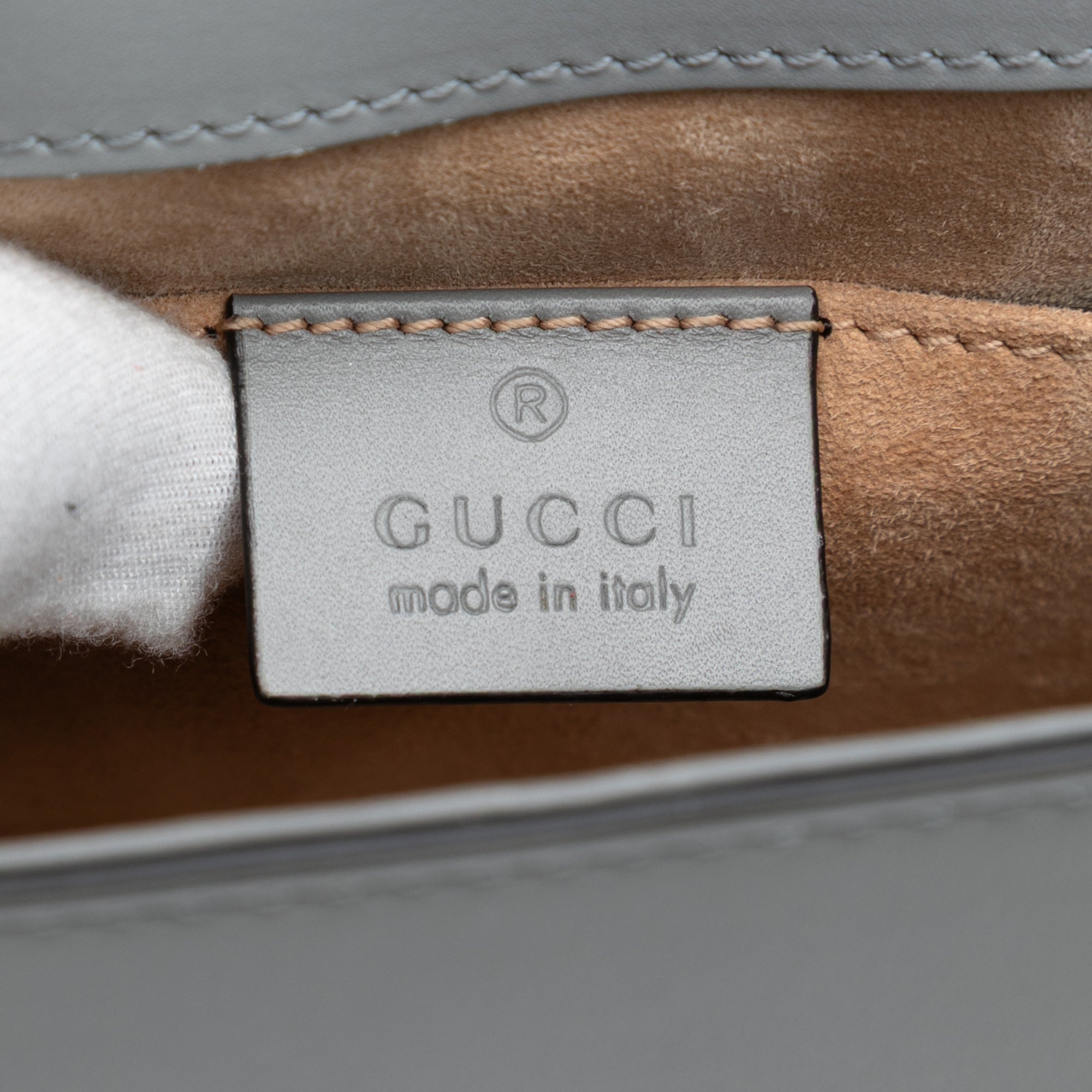 Mini Leather Web Sylvie Chain Crossbody