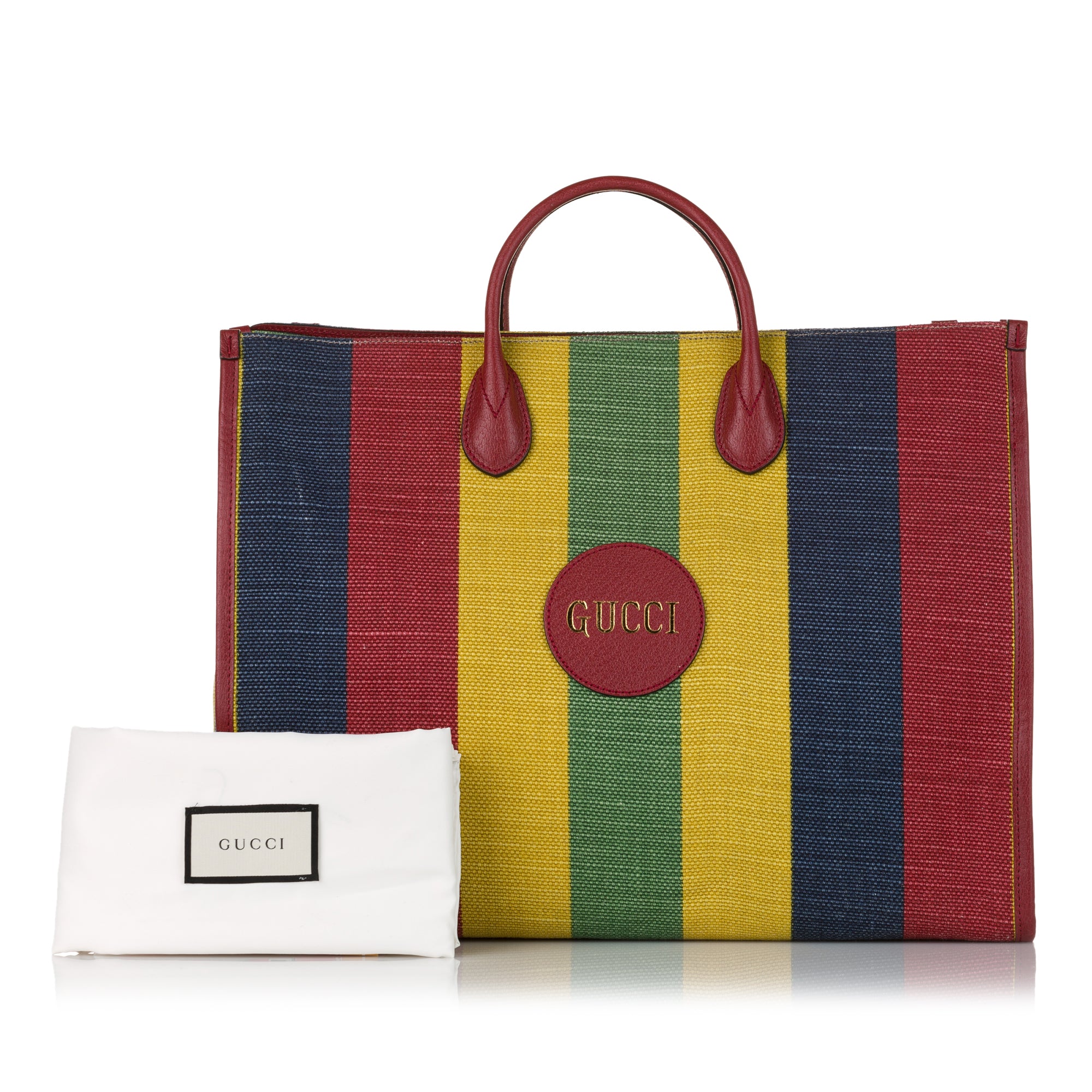 Baiadera Stripe Canvas Satchel_8