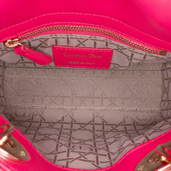 Mini Lambskin Cannage Lady Dior
