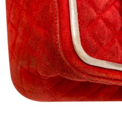 Medium Suede Re-issue 2.55 Double Flap
