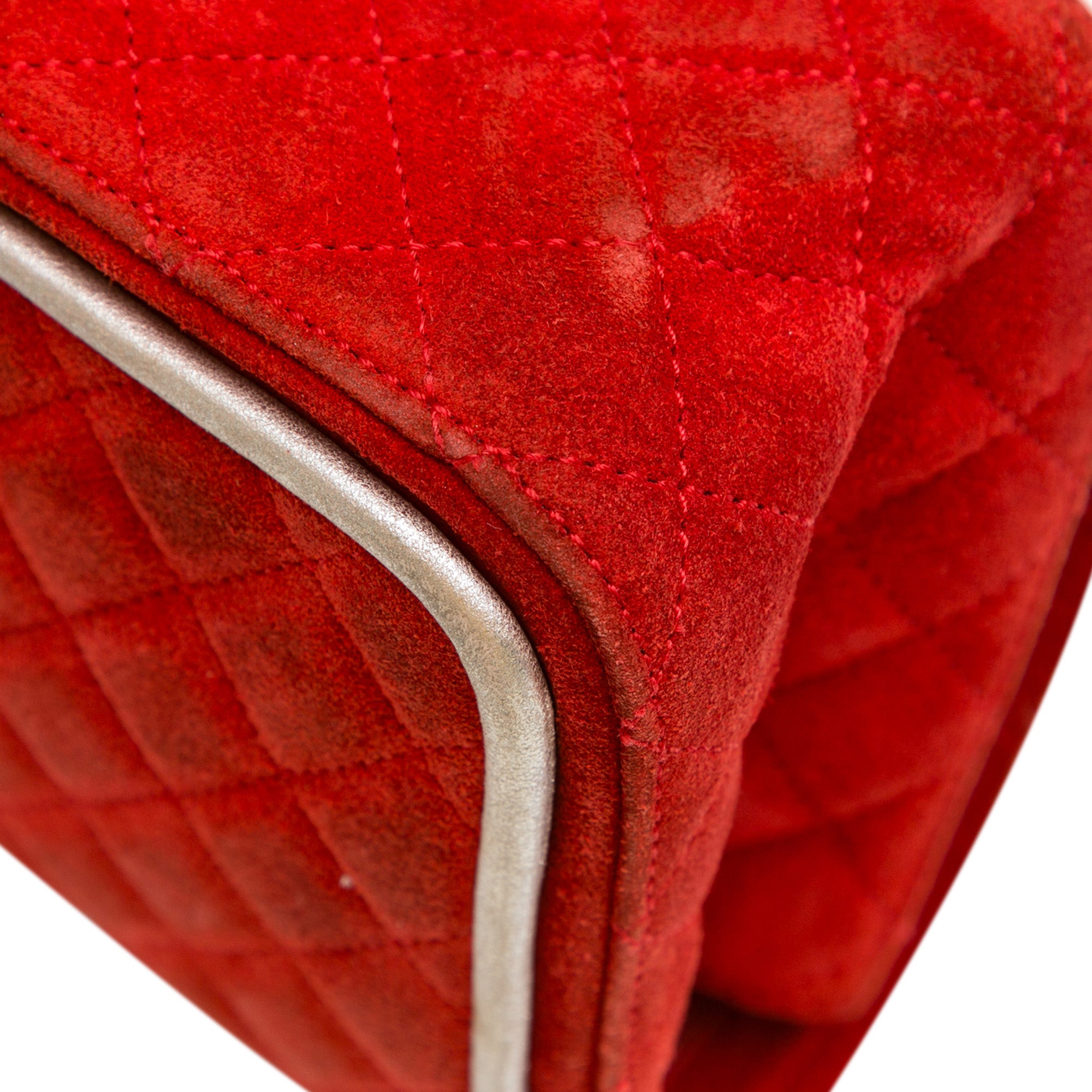 Medium Suede Re-issue 2.55 Double Flap