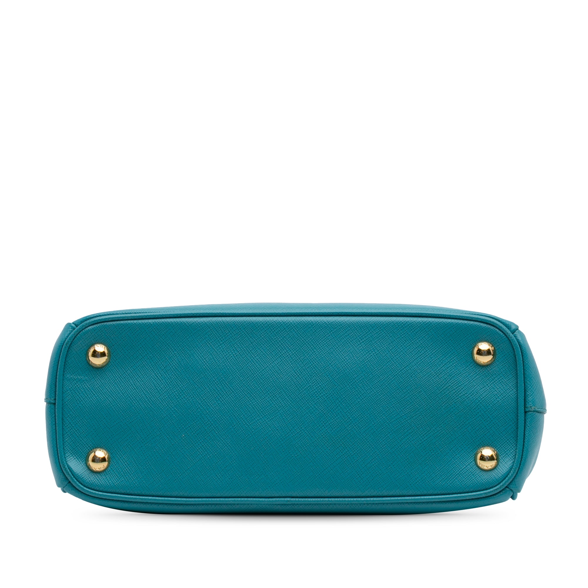 Mini Saffiano Lux Galleria Double Zip