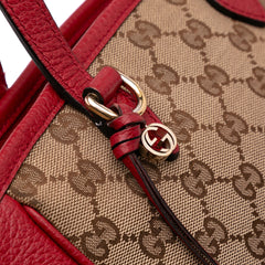 Small GG Canvas Bree Satchel
