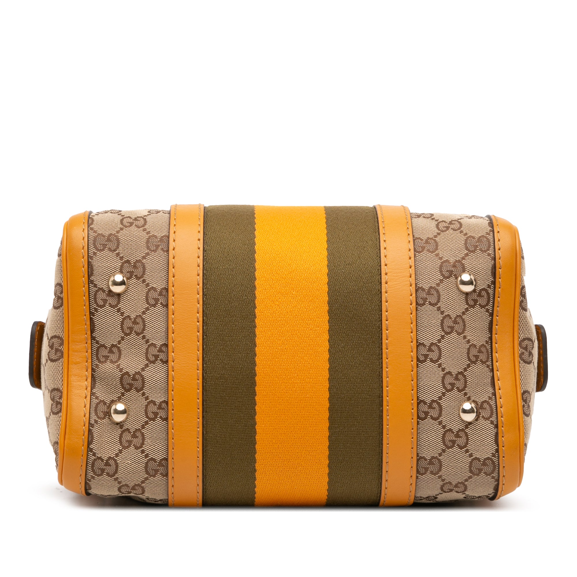 Small GG Canvas Web Joy Boston Bag