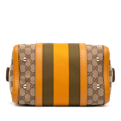 Small GG Canvas Web Joy Boston Bag