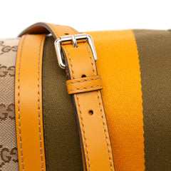 Small GG Canvas Web Joy Boston Bag