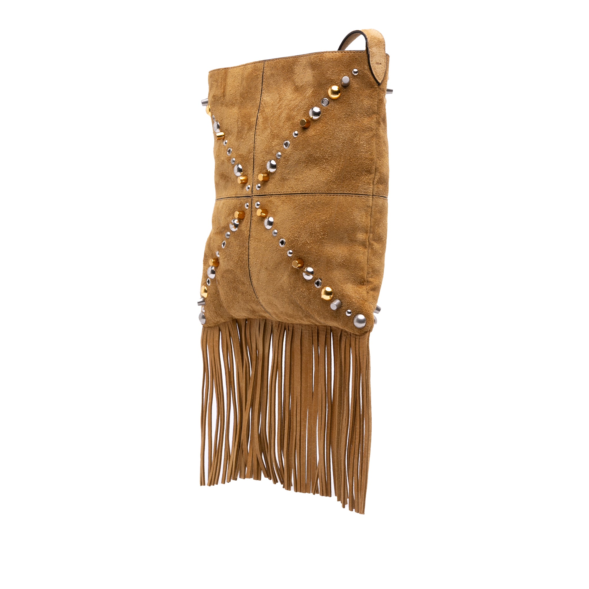 Suede Fringed Nellcote Bag