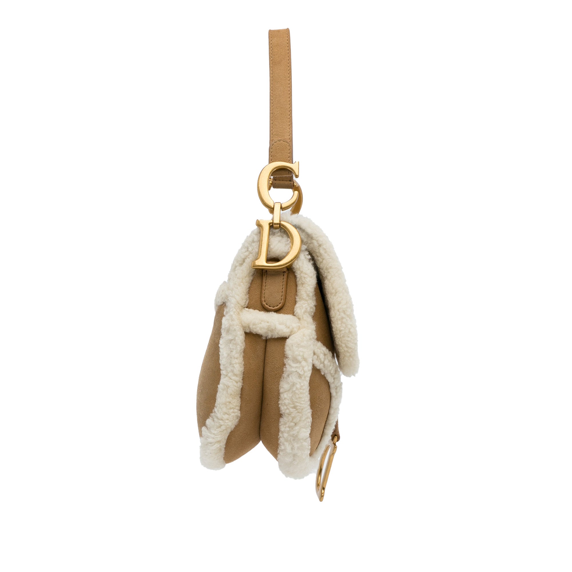 Shearling Saddle Bag_2