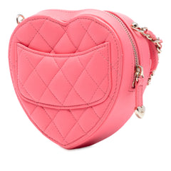 Mini Lambskin CC in Love Heart Crossbody