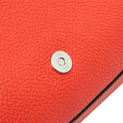 Large Leather Selleria Baguette Satchel