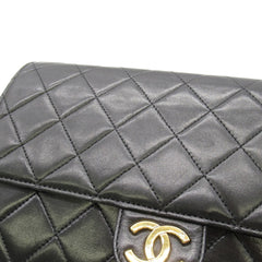 CC Quilted Lambskin Single Flap_8