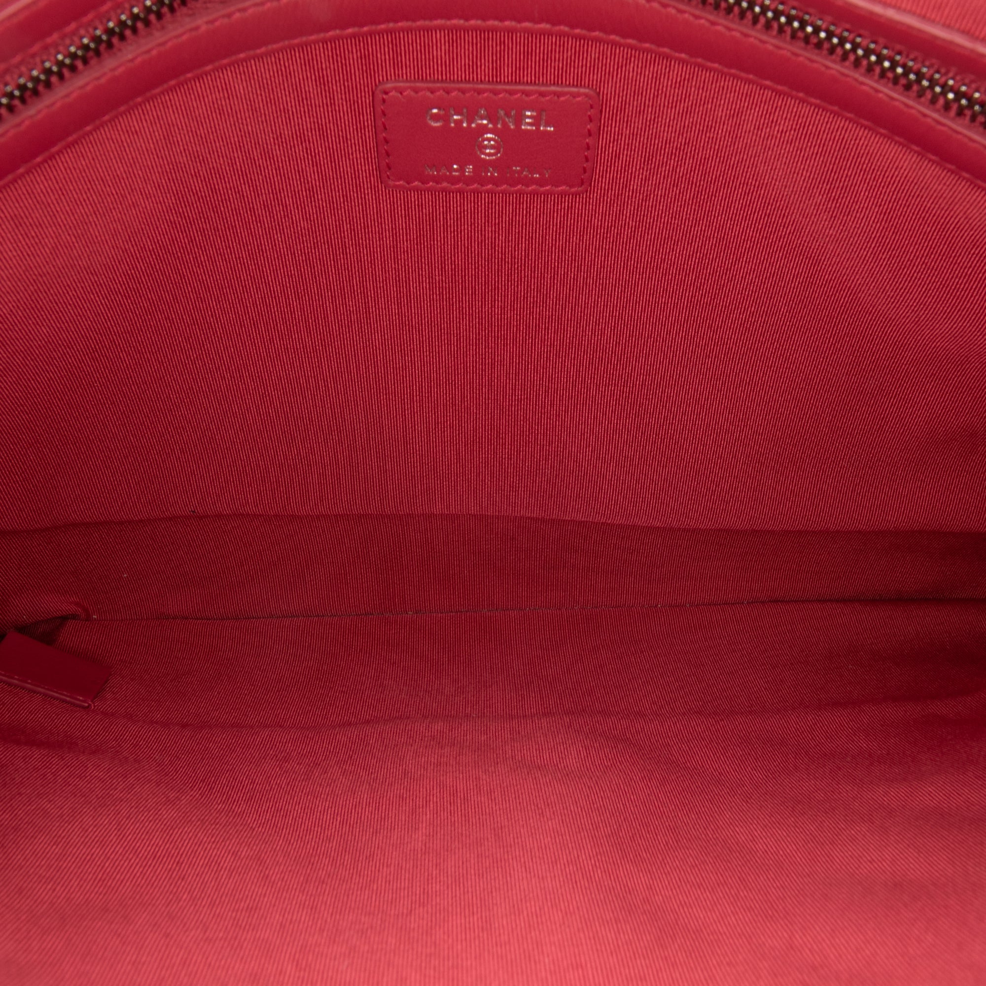 Large Aged Calfskin Gabrielle O Case Clutch