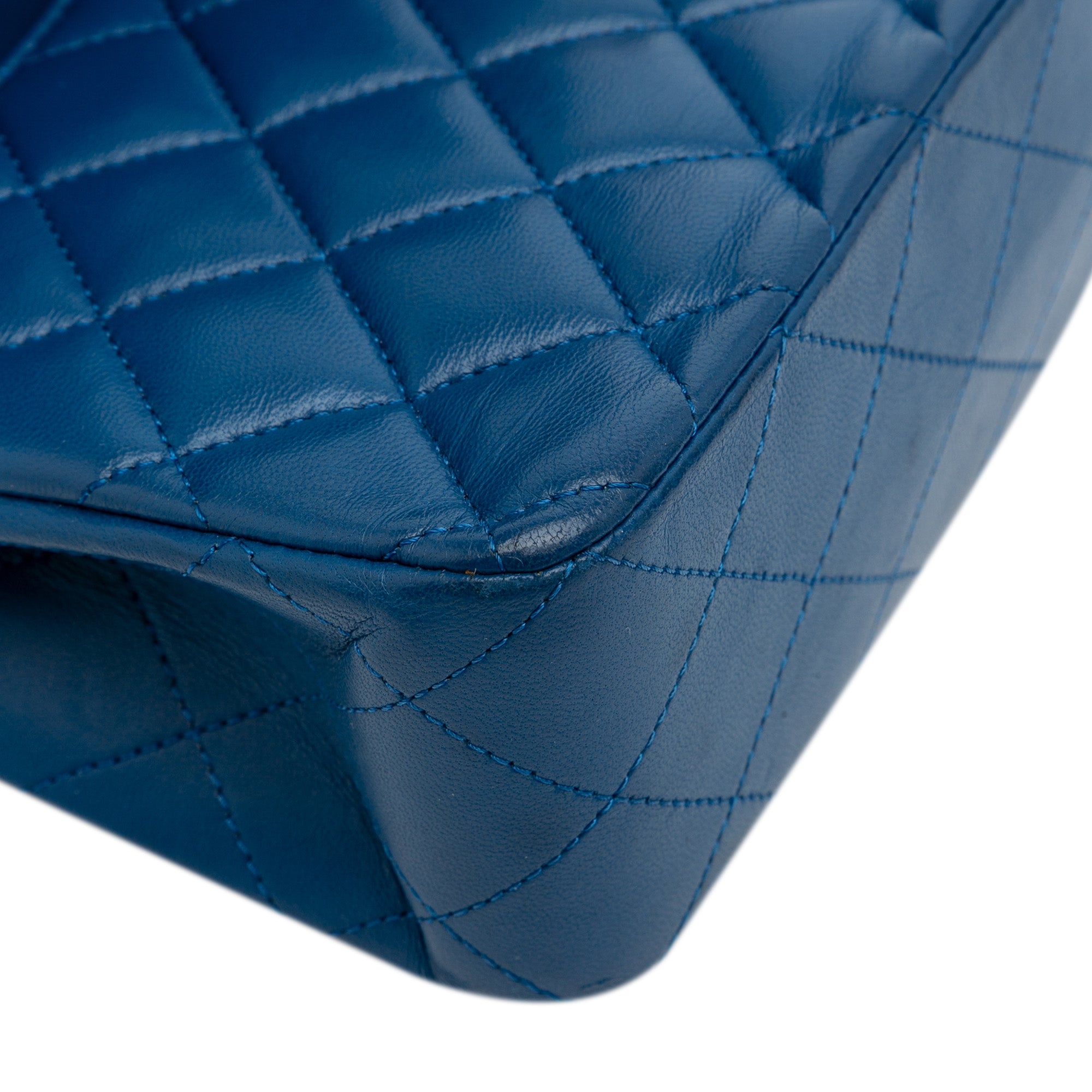 Small Classic Lambskin Rainbow Double Flap