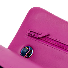 Small Classic Lambskin Rainbow Double Flap