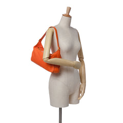 Medium Supple Grained Calfskin Romy Shoulder Bag