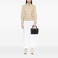 Medium Lambskin Cannage Lady Dior