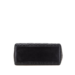 Medium Lambskin Cannage Lady Dior