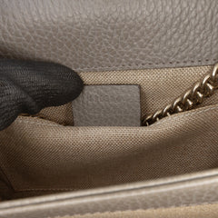 Small Dollar Calfskin Interlocking G Crossbody