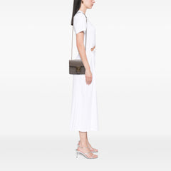 Small Dollar Calfskin Interlocking G Crossbody