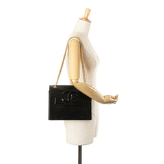 CC Patent Snake Chain Flap
