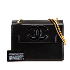 CC Patent Snake Chain Flap