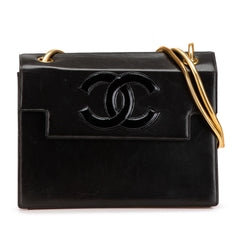 CC Patent Snake Chain Flap