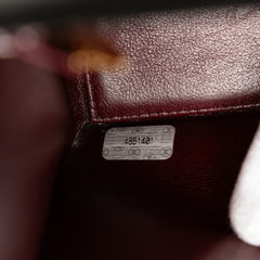 CC Patent Snake Chain Flap