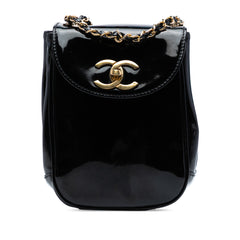 CC Patent Flap Crossbody