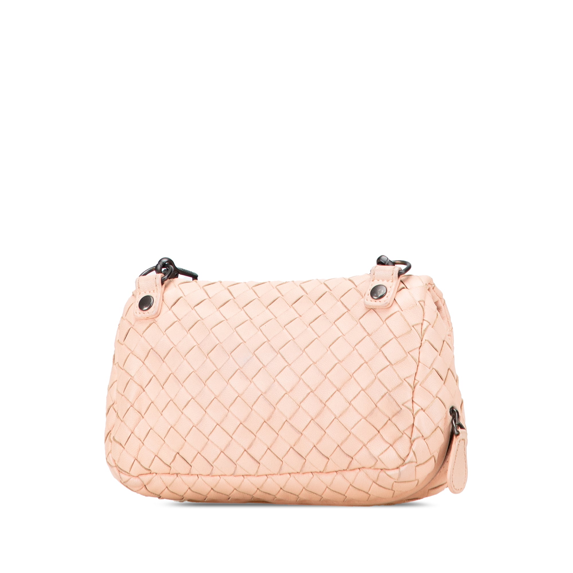 Mini Nappa Intrecciato Expandable Chain Crossbody