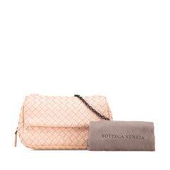 Mini Nappa Intrecciato Expandable Chain Crossbody