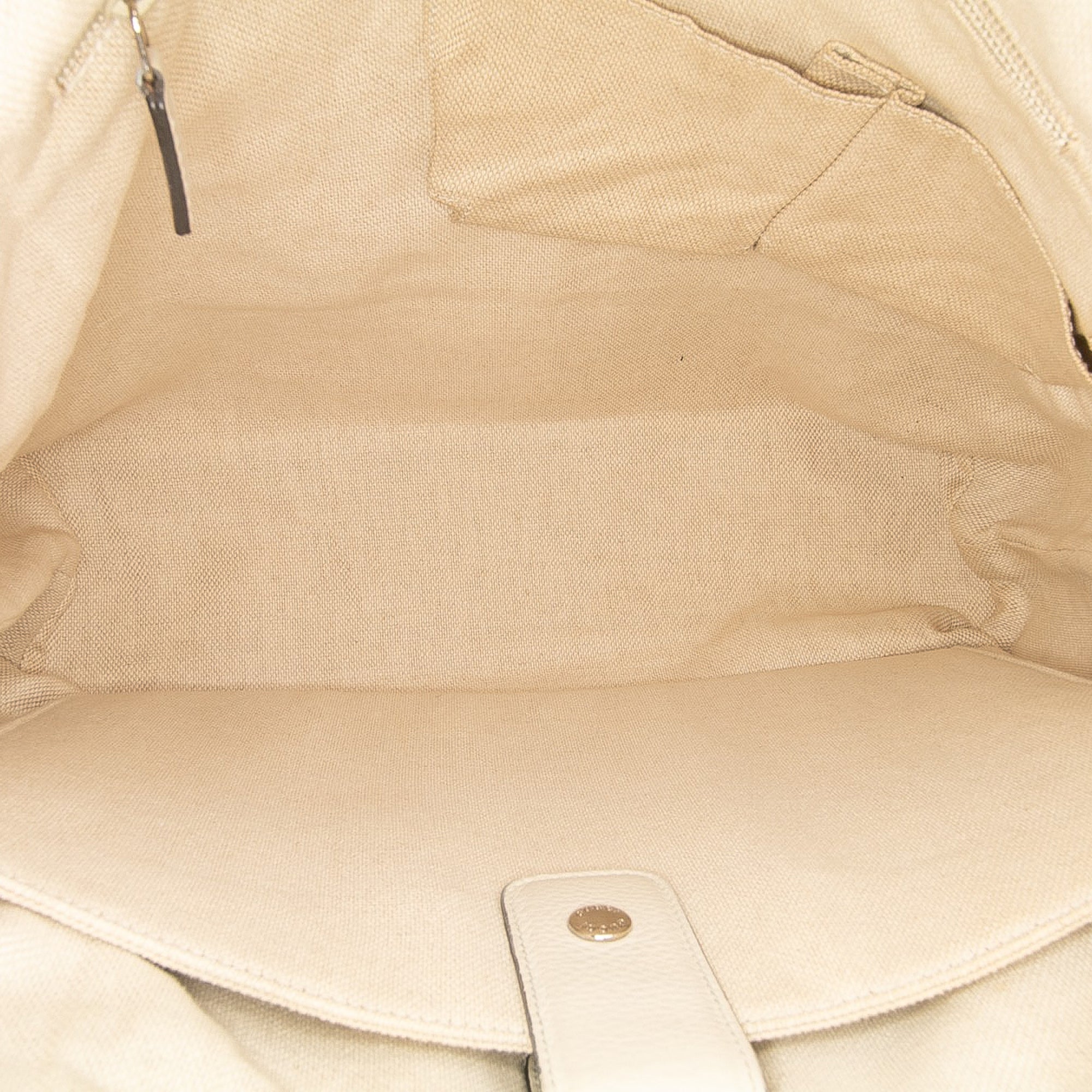 Leather Web Tote