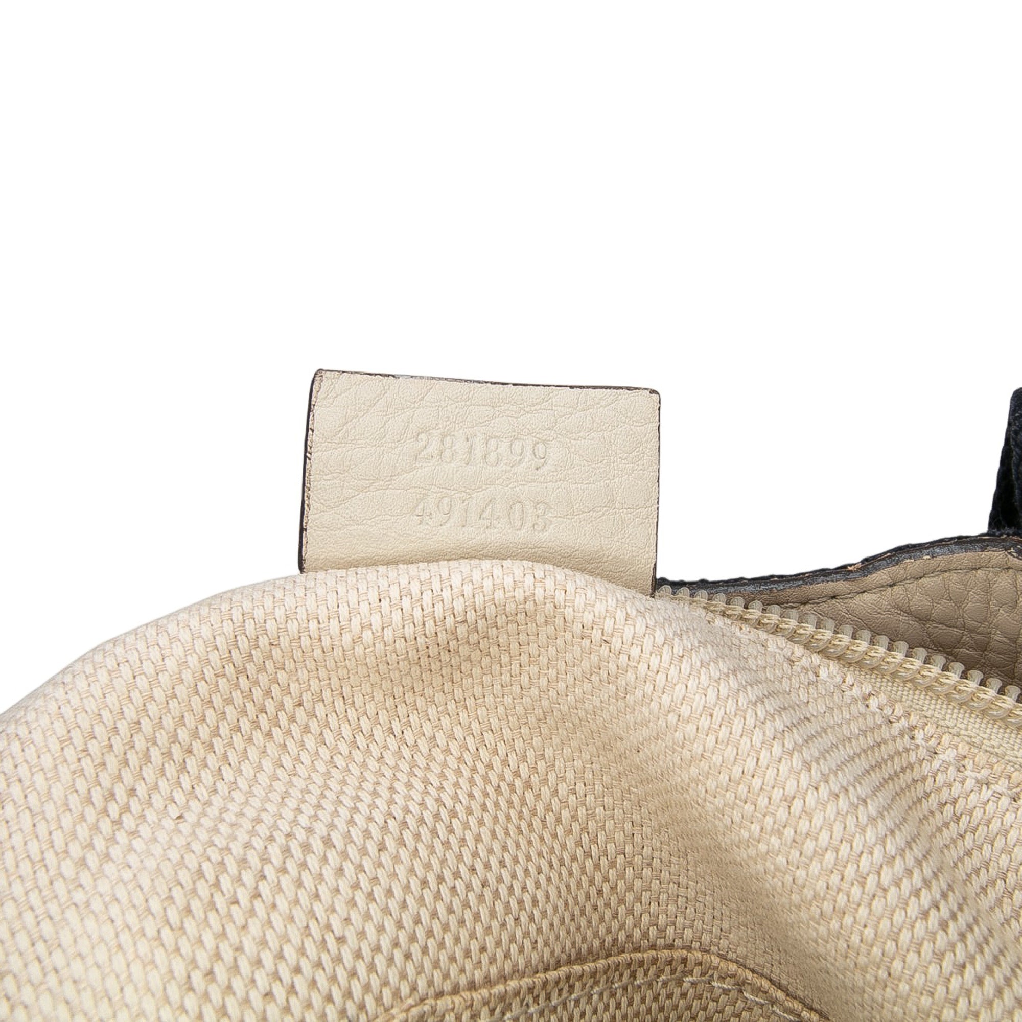 Leather Web Tote