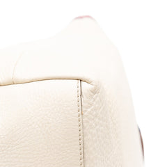 Leather Web Tote